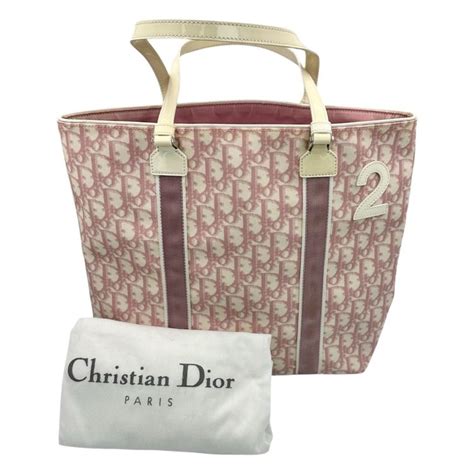 authentic christian dior pink trotter duffle bag|Christian Dior Trotter Bag .